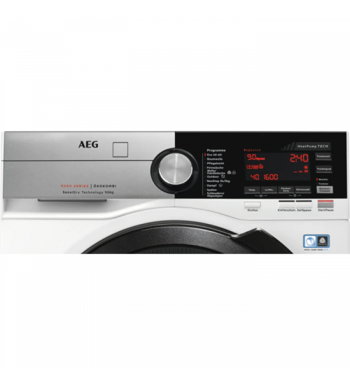 AEG 独立式热泵洗烘一体机  L9WS87609 10 KG 洗涤量 / 6 KG 烘干量